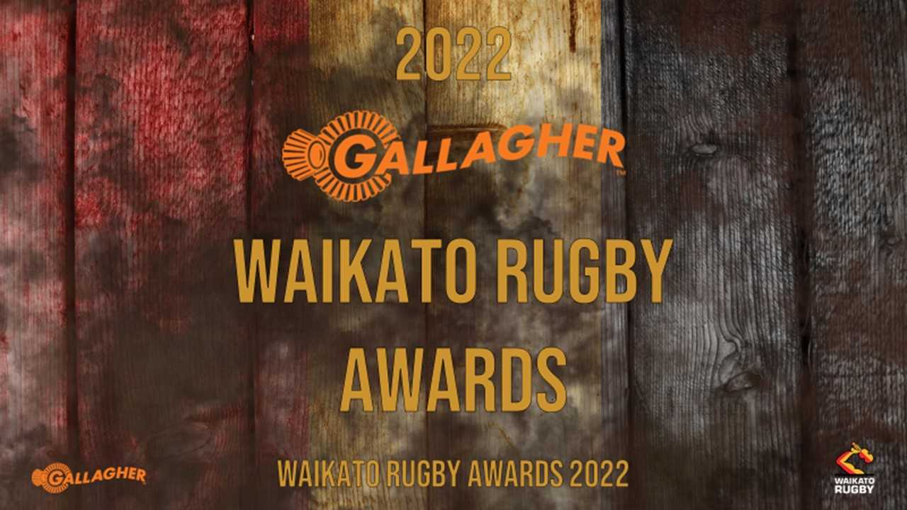 Gallagher 2022 Waikato Rugby Awards Evening