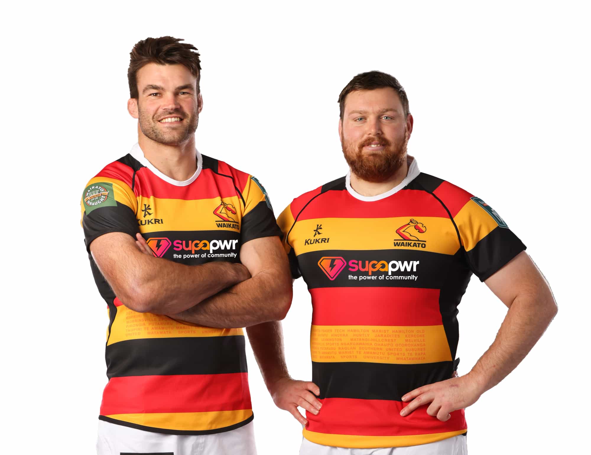 SupaPwr becomes front of jersey partner of the Waikato National Provincial Championship team.
