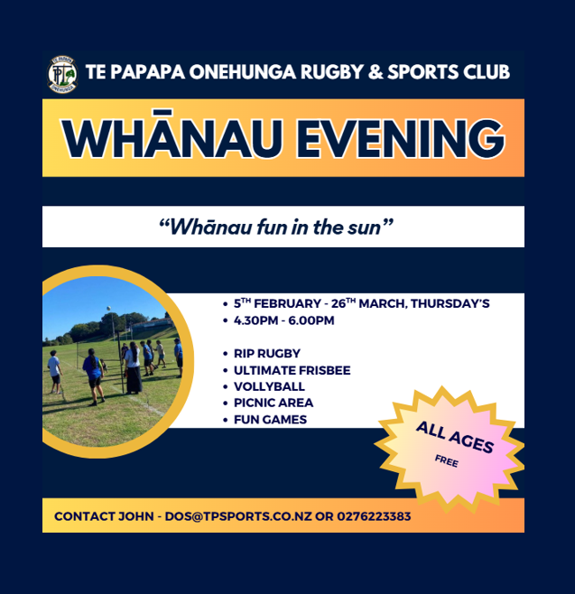 Te Papapa Onehunga Sports Club - Home