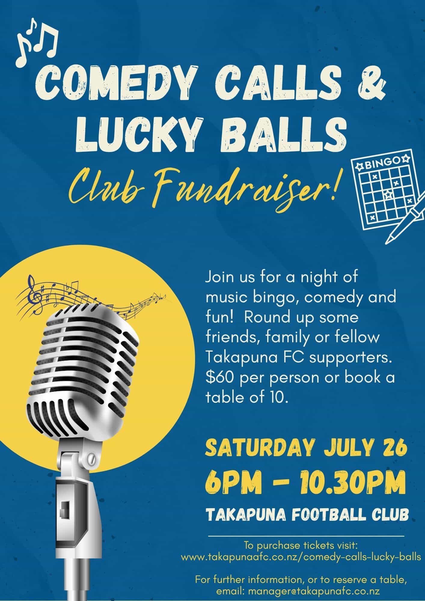 TFC Comedy Calls & Lucky Balls 2025 - 1