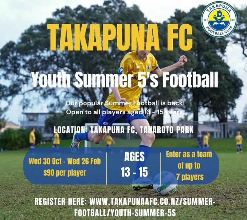 MASTER of Takapuna FC Social Guides - Flyer MASTER COPY - do not change