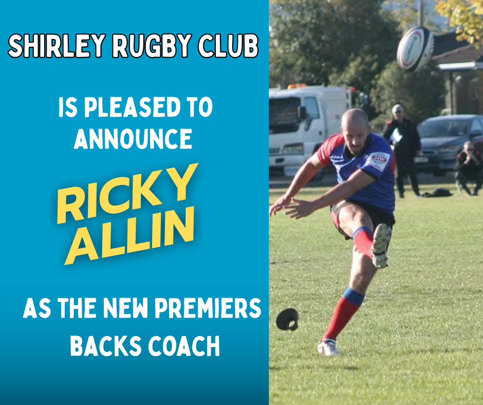 Coach Ricky Fields Ricky Allin - the new 2026 Premier Backs Coach