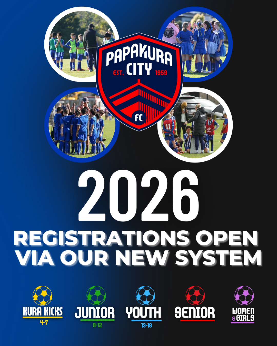 REGISTRATIONS ARE OPEN FOR 2026