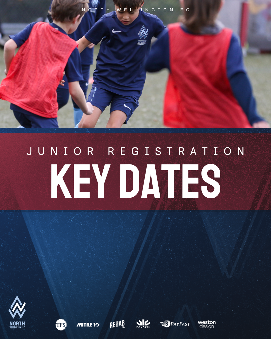 Regional Football: Junior and Youth Registrations Now Open