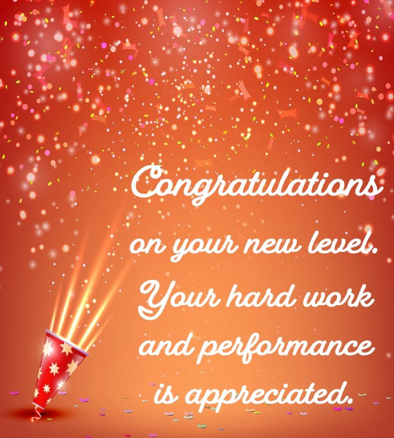 Congratulations to our scorers who are moving up levels - well done!