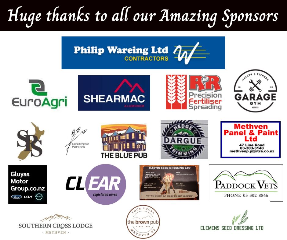 Huge thanks to all our amazing sponsors - 1
