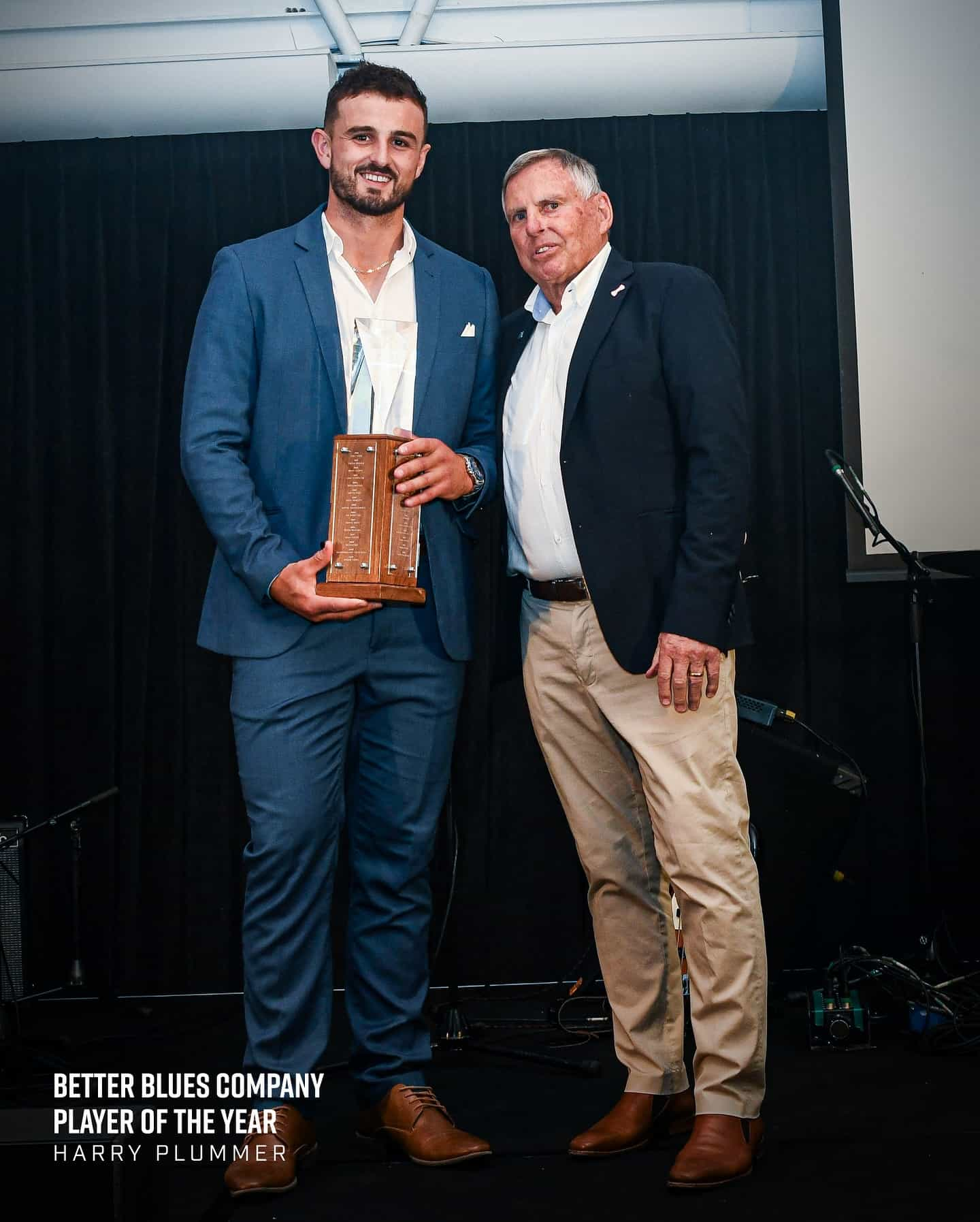 Harry Plummer Blues Player of the Year.